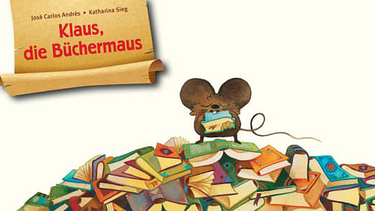 Jugendbuchwochen: Klaus, die Büchermaus
